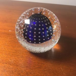 Glass paperweight